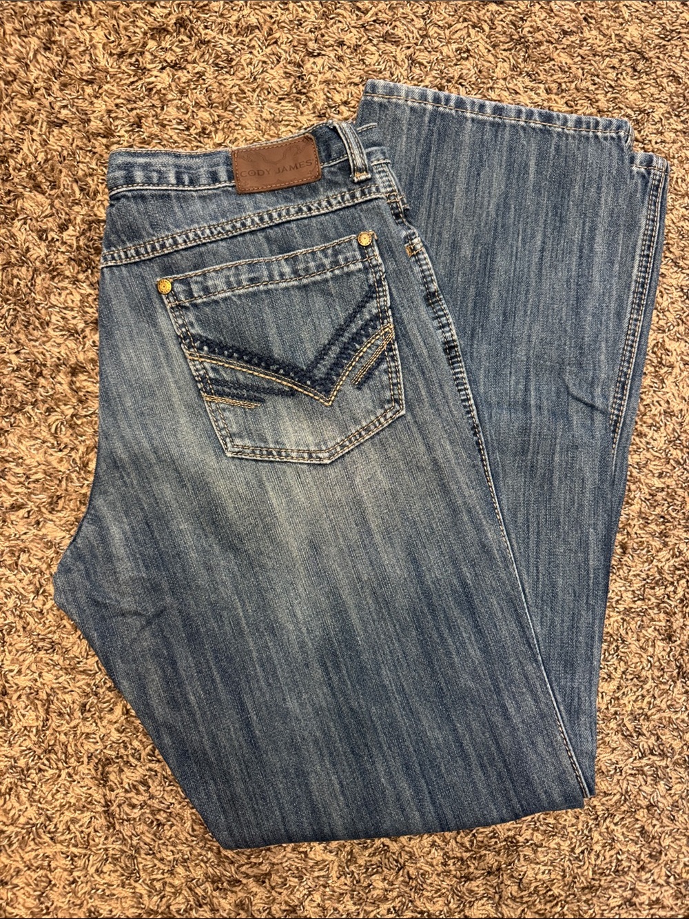 Men’s Cody James Blue Denim Jeans